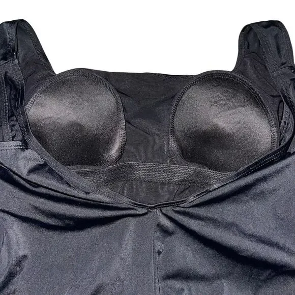 Longitude Rainbow Sunburst One Piece Swimsuit Tummy Control Shapewear - Picture 6 of 10